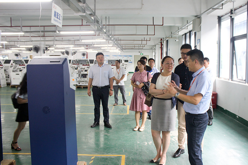 貴州省六盤水市投資促進局李黎局長一行蒞臨旭子科技考察調研