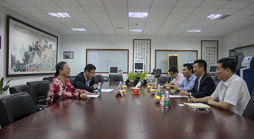 瑞展科技王梅董事長(zhǎng)、余守仁總經(jīng)理蒞臨旭子科技指導(dǎo)工作